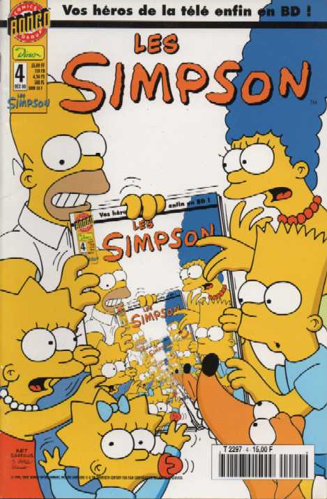 Scan de la Couverture Simpson n 4